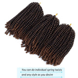 Crochet spring Wig