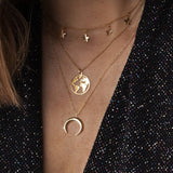 HORNS STARS NECKLACE