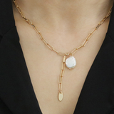 Shaped pearl Necklace