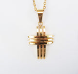 Hollow Cross Punk Personality Men Necklace