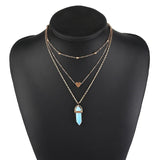 Opal Stone Chokers Necklace