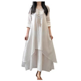 Linen Loose Long Dress